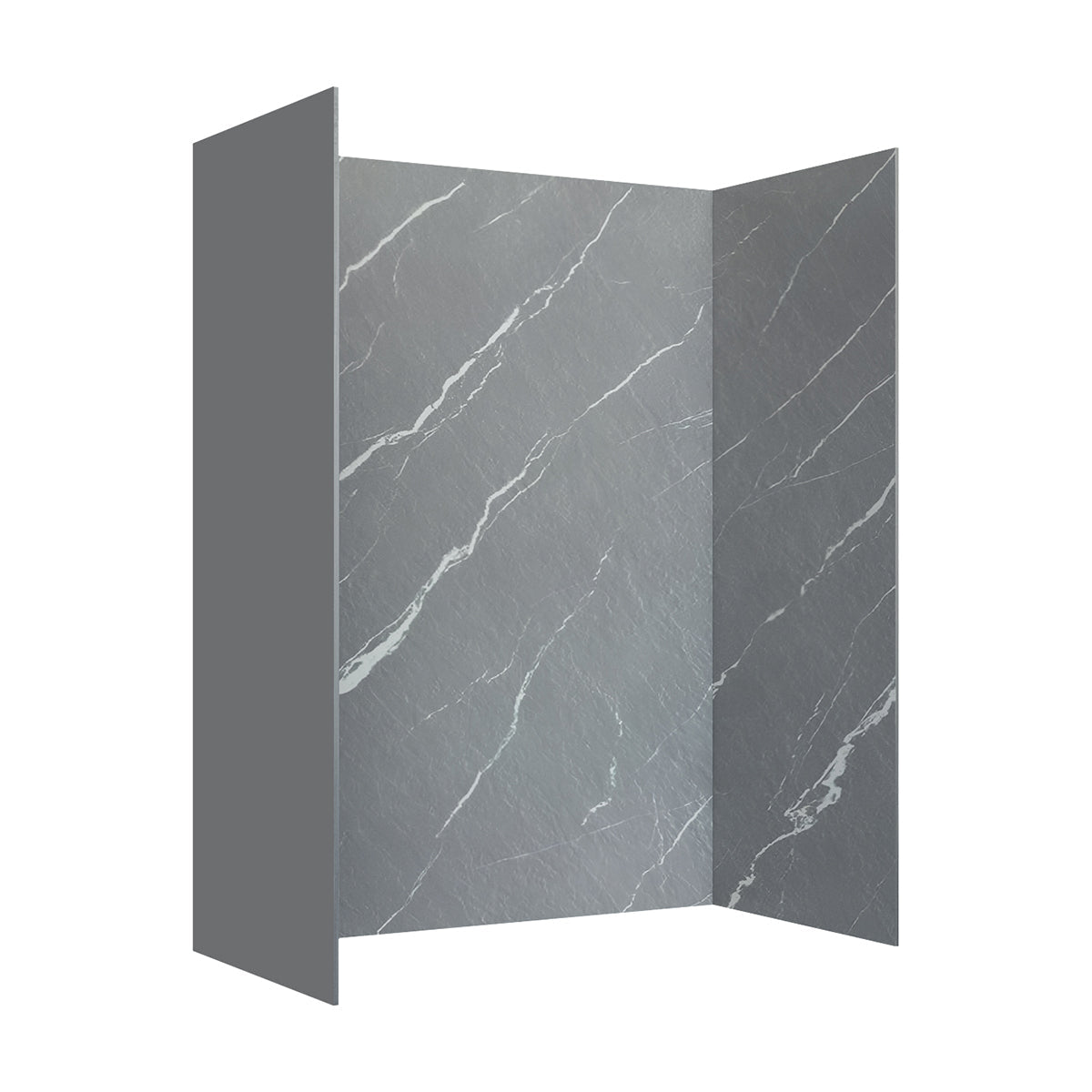 Cassie Shower/Tub Walls Grey Marble