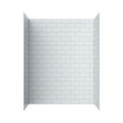 Cassie Shower/Tub Walls in Subway Tile