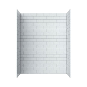 Cassie Shower/Tub Walls in Subway Tile