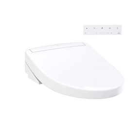 TOTO WASHLET S5 Elongated Bidet Toilet Seat with Remote, Cotton White (SW3446)