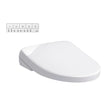 TOTO WASHLET S7 Elongated Bidet Toilet Seat with EWATER+, Cotton White (SW4726AT40)