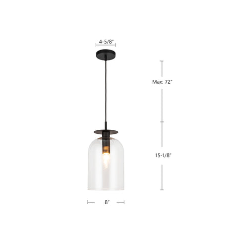 Alora Mood Sylvia 8-in Pendant