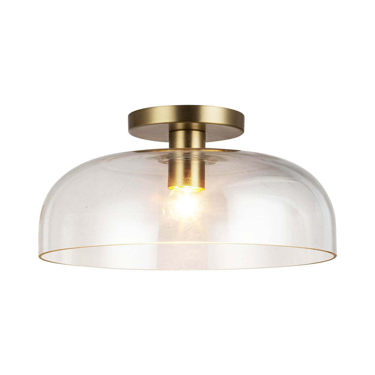 Alora Mood Sylvia 12-in Semi-Flush Mount