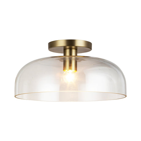 Alora Mood Sylvia 12-in Semi-Flush Mount