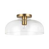 Alora Mood Sylvia 12-in Semi-Flush Mount