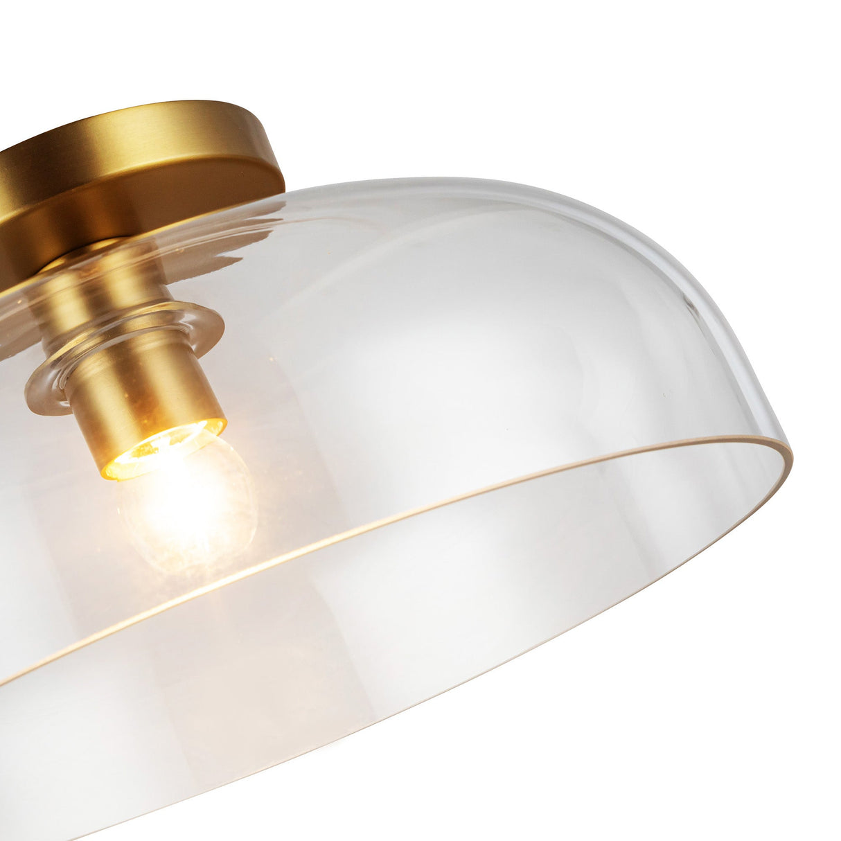 Alora Mood Sylvia 12-in Semi-Flush Mount