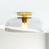 Alora Mood Sylvia 12-in Semi-Flush Mount