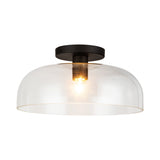 Alora Mood Sylvia 12-in Semi-Flush Mount