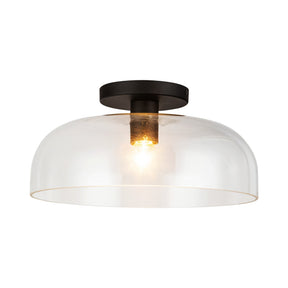 Alora Mood Sylvia 12-in Semi-Flush Mount