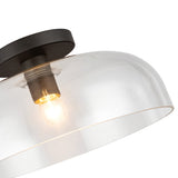 Alora Mood Sylvia 12-in Semi-Flush Mount