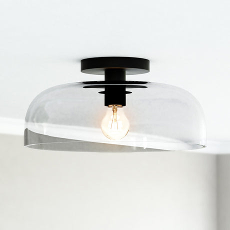 Alora Mood Sylvia 12-in Semi-Flush Mount
