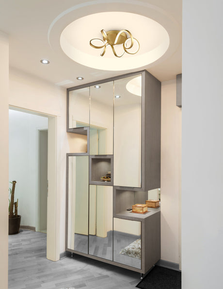Kuzco Synergy 20-in Flush Mount