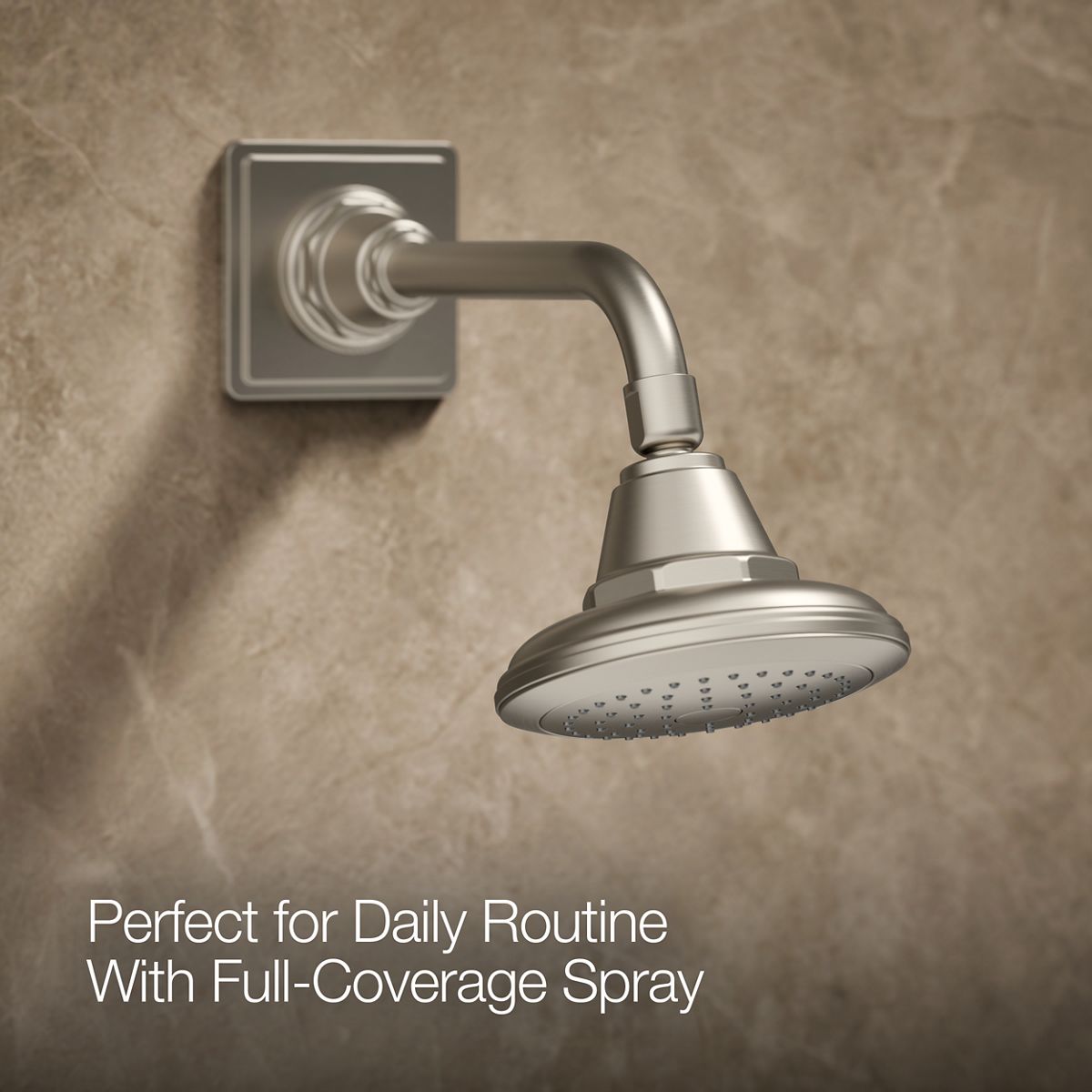 Pinstripe® Pure Rite-Temp® bath and shower trim kit with push-button diverter and cross handle, 2.5 gpm