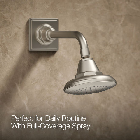 Pinstripe® Pure Rite-Temp® bath and shower trim kit with push-button diverter and cross handle, 2.5 gpm