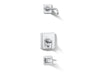 Pinstripe® Pure Rite-Temp® bath and shower trim kit with push-button diverter and lever handle, without showerhead