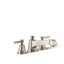 Pinstripe® Pure Deck-mount bath faucet trim