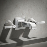 Pinstripe® Pure Deck-mount bath faucet handle trim with Lever design