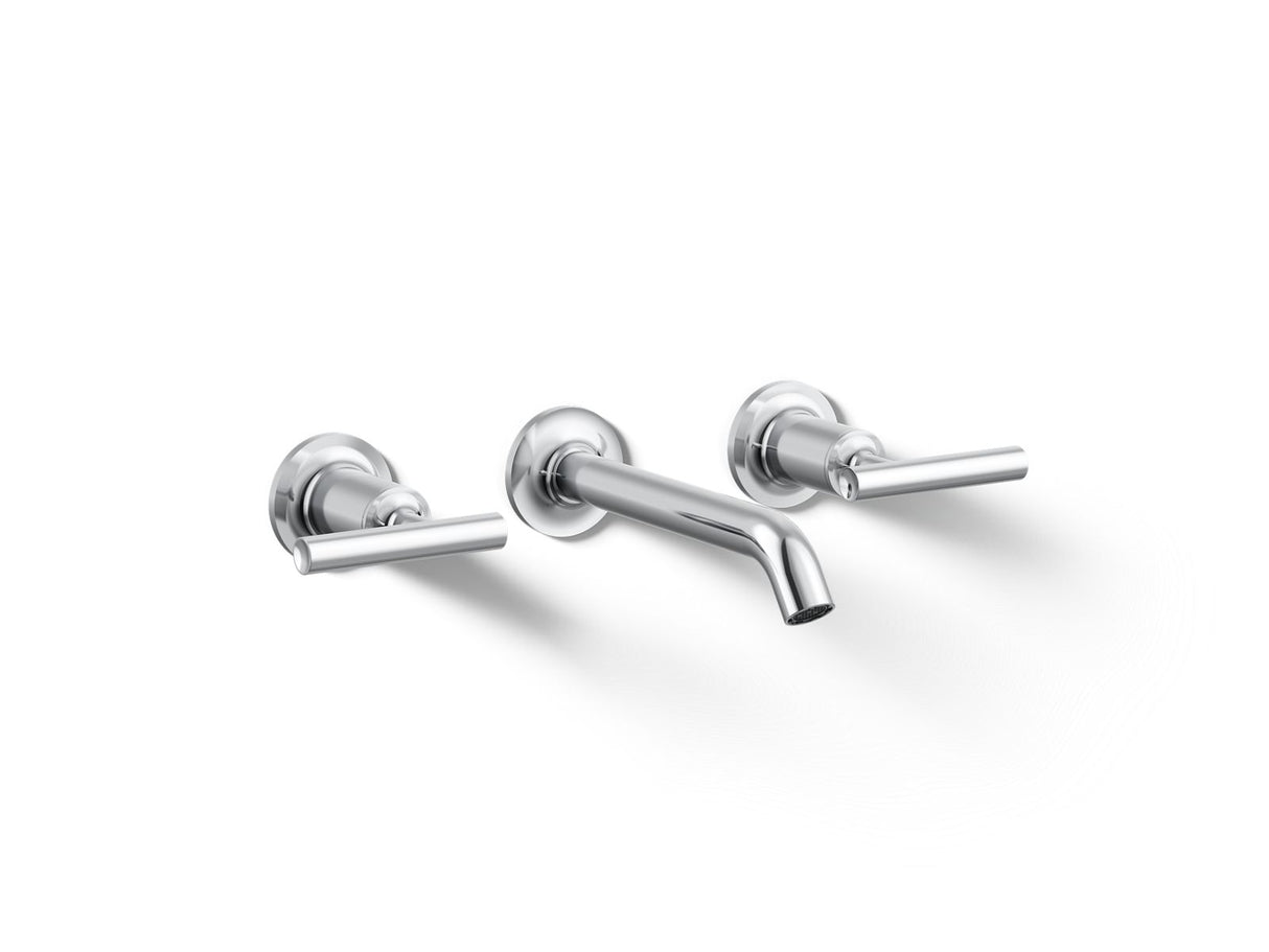 Purist® Wall-mount bathroom sink faucet trim with Lever handles, 1.2 gpm