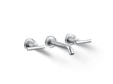 Purist® Wall-mount bathroom sink faucet trim with Lever handles, 1.2 gpm