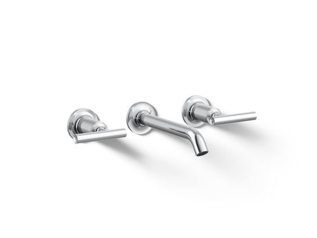Purist® Wall-mount bathroom sink faucet trim with Lever handles, 1.2 gpm