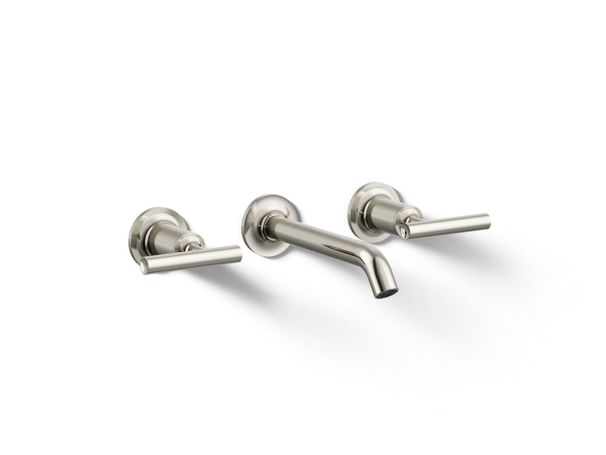 Purist® Wall-mount bathroom sink faucet trim with Lever handles, 1.2 gpm