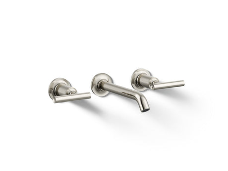 Purist® Wall-mount bathroom sink faucet trim with Lever handles, 1.2 gpm