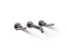 Purist® Wall-mount bathroom sink faucet trim with Lever handles, 1.2 gpm