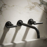 Purist® Wall-mount bathroom sink faucet trim with Lever handles, 1.2 gpm