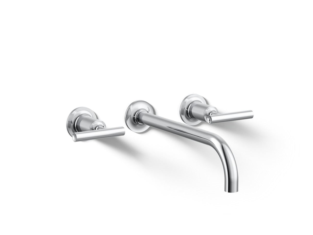 Purist® Wall-mount bathroom sink faucet trim with Lever handles, 1.2 gpm