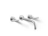 Purist® Wall-mount bathroom sink faucet trim with Lever handles, 1.2 gpm