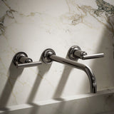Purist® Wall-mount bathroom sink faucet trim with Lever handles, 1.2 gpm