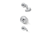 Purist® Rite-Temp® bath and shower trim kit with push-button diverter and lever handle, 2.5 gpm