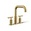 Purist® Deck-mount bath faucet trim with Lever handles