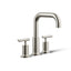 Purist® Deck-mount bath faucet trim with Lever handles