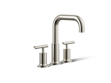 Purist® Deck-mount bath faucet trim with Lever handles