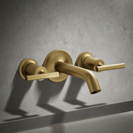 Purist® Deck- or wall-mount bath faucet handle trim with lever design