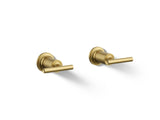 Purist® Deck- or wall-mount bath faucet handle trim with lever design