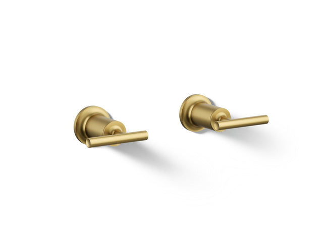 Purist® Deck- or wall-mount bath faucet handle trim with lever design