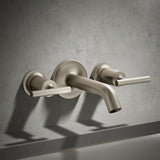 Purist® Deck- or wall-mount bath faucet handle trim with lever design