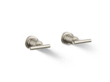 Purist® Deck- or wall-mount bath faucet handle trim with lever design