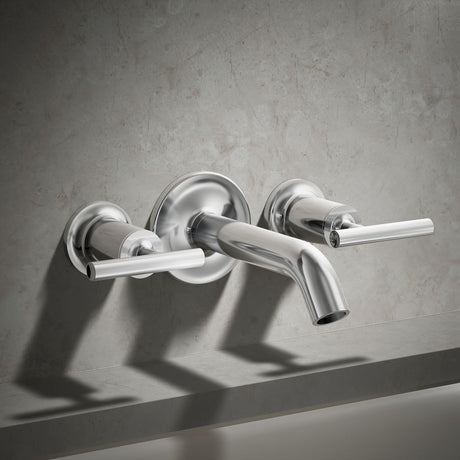 Purist® Deck- or wall-mount bath faucet handle trim with lever design