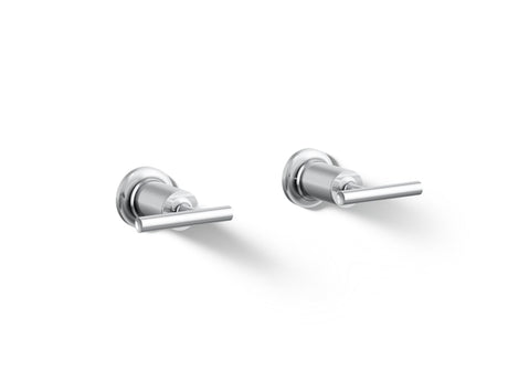Purist® Deck- or wall-mount bath faucet handle trim with lever design