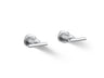 Purist® Deck- or wall-mount bath faucet handle trim with lever design