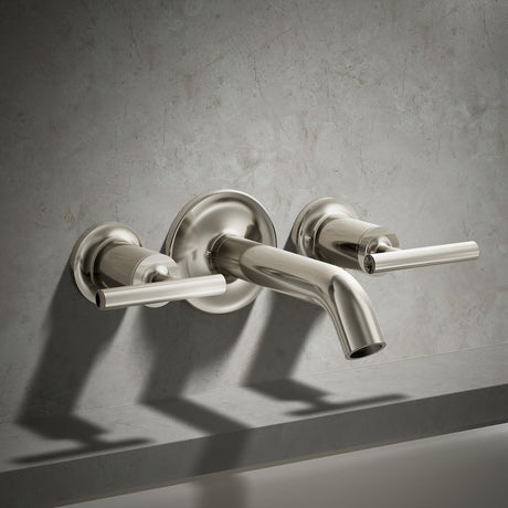 Purist® Deck- or wall-mount bath faucet handle trim with lever design