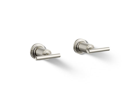 Purist® Deck- or wall-mount bath faucet handle trim with lever design