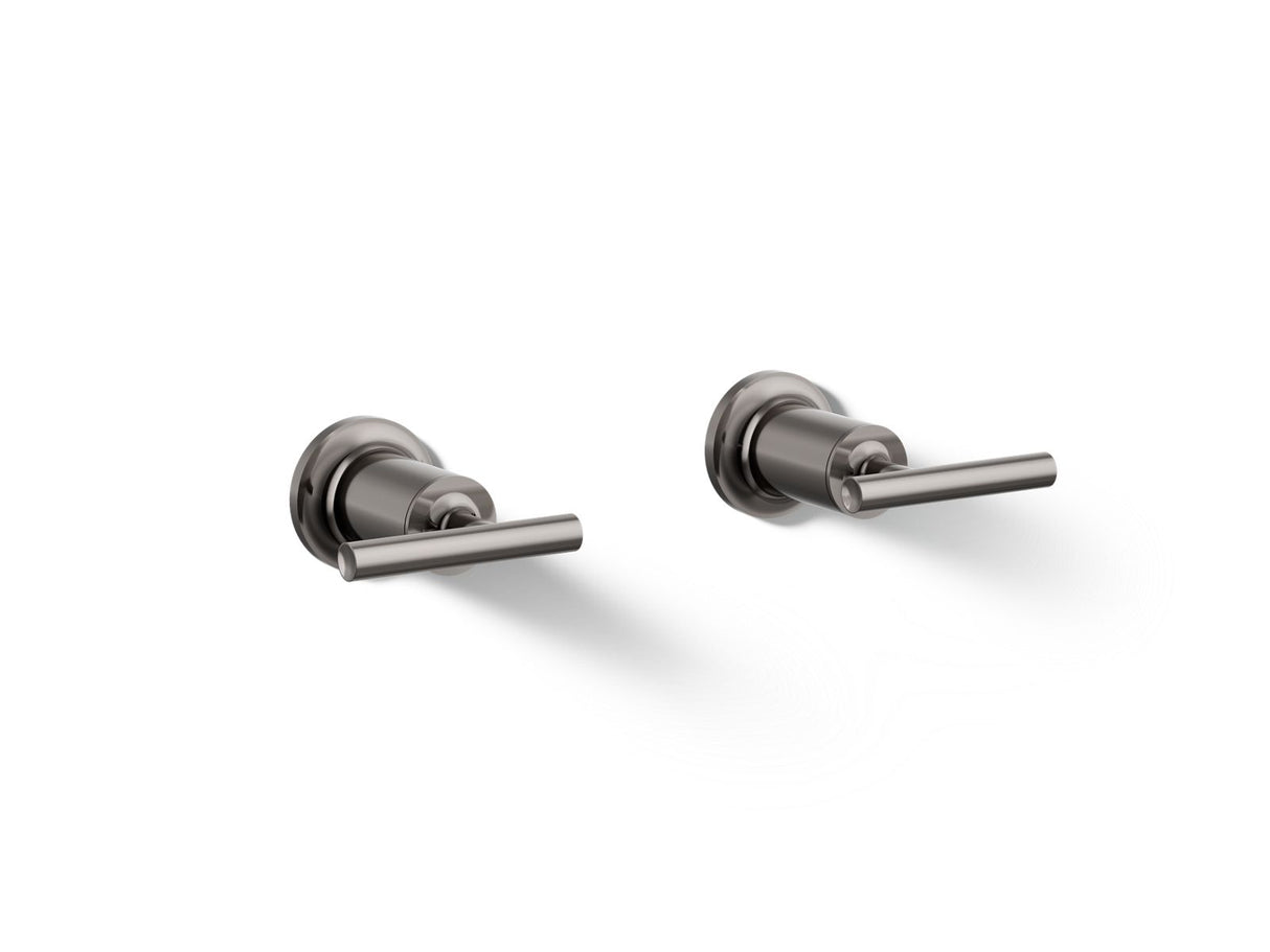 Purist® Deck- or wall-mount bath faucet handle trim with lever design