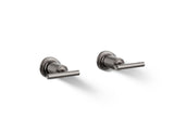 Purist® Deck- or wall-mount bath faucet handle trim with lever design