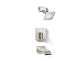 Loure® Rite-Temp® bath and shower trim kit with push-button diverter, 2.5 gpm