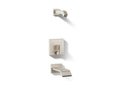 Loure® Rite-Temp® bath and shower trim kit with push-button diverter, without showerhead