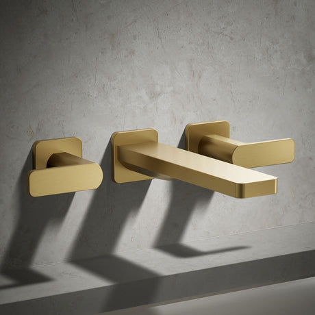 Parallel® Wall-mount bath faucet trim